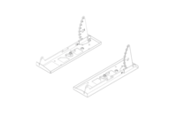 BASE PLATE FOR GROUND STACKING VTX A12 ON TOP OF VTX B28